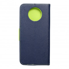 XIAOMI Redmi Note 9T Wallet Cases Fancy Book Navy / Lime 