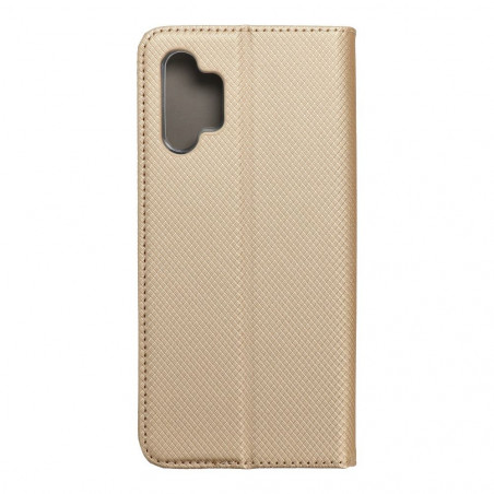 Samsung Galaxy A32 5G Wallet Cases Smart Case Book Gold