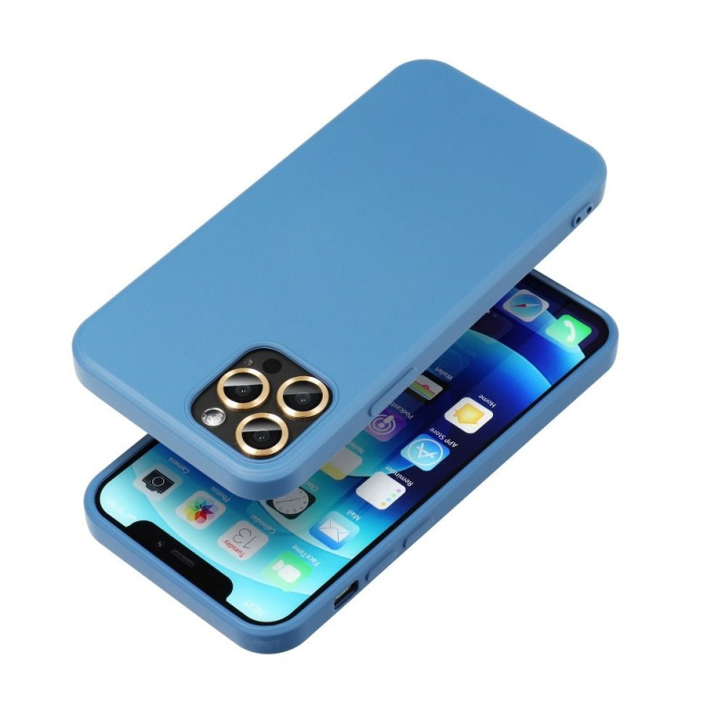 Apple iPhone 12 Pro Case Silicone Elegant  Blue 