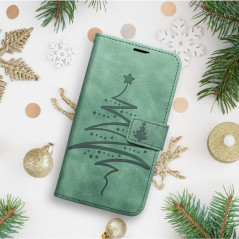 XIAOMI Redmi Note 10S Wallet Cases MEZZO Book Tree  Green 