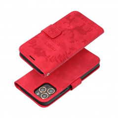 XIAOMI Redmi Note 10S Wallet Cases MEZZO Book Red 