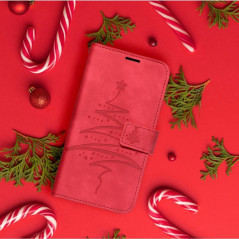 XIAOMI Redmi Note 10S Wallet Cases MEZZO Book Tree  Red 