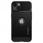 Apple iPhone 13 Case Spigen Rugged Armor Carbon Fibre, Elegant  Matte black 