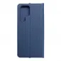 Samsung Galaxy S22 Ultra Wallet Cases LUNA Book Carbon Carbon Fibre, Elegant  Blue 