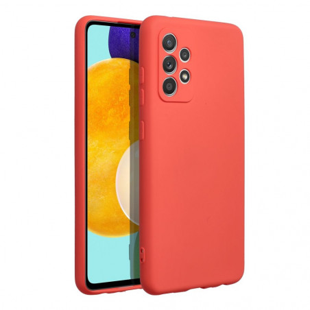 Samsung Galaxy A52 LTE Case Silicone Elegant  Peach 