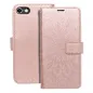 Apple iPhone 7 Wallet Cases MEZZO Book Mandala  Rose gold 