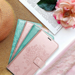 XIAOMI Redmi Note 10 Pro Max Wallet Cases MEZZO Book Tree  Rose gold 