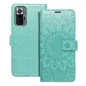 XIAOMI Redmi Note 10 Pro Max Wallet Cases MEZZO Book Mandala  Green 