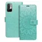 XIAOMI Redmi Note 10 5G Wallet Cases MEZZO Book Mandala  Green 