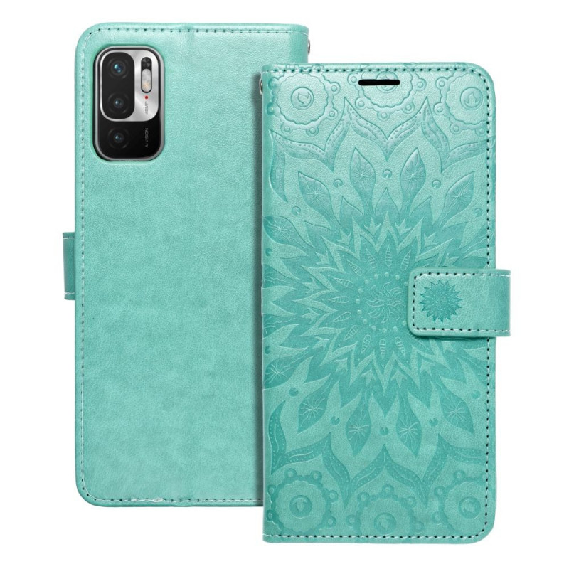 XIAOMI Poco M3 Pro Wallet Cases MEZZO Book Mandala  Green 