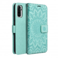 XIAOMI Poco M3 Pro 5G Wallet Cases MEZZO Book Mandala  Green 