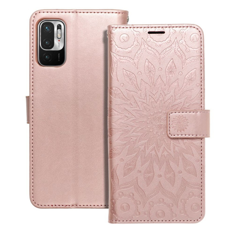 XIAOMI Poco M3 Pro Wallet Cases MEZZO Book Mandala  Rose gold 