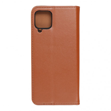 Samsung Galaxy A22 LTE Wallet Cases Leather case SMART PRO Elegant  Brown