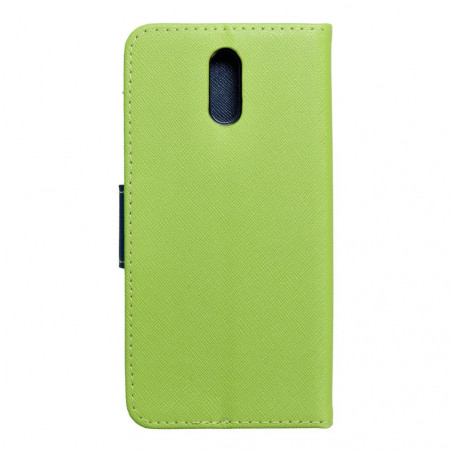 Nokia 2.3 Wallet Cases Fancy Book Lime / Navy