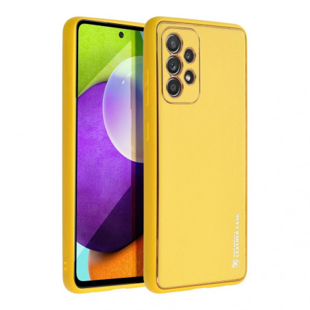 Samsung Galaxy A52s 5G Case Leather Yellow 