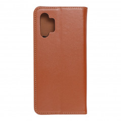 Samsung Galaxy A32 5G Wallet Cases Leather case SMART PRO Elegant  Brown