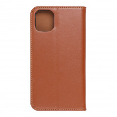 Apple iPhone 11 Wallet Cases Leather case SMART PRO Elegant  Brown