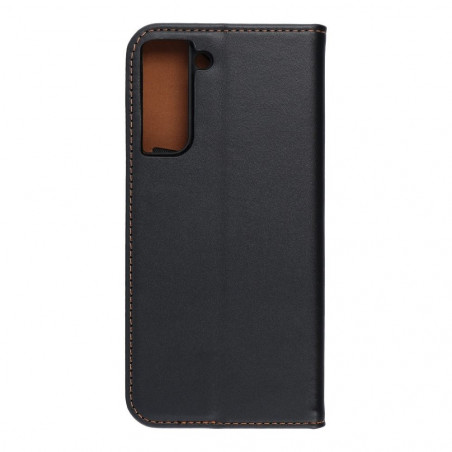 Samsung Galaxy S21 FE 5G Wallet Cases Leather case SMART PRO Elegant  Black 