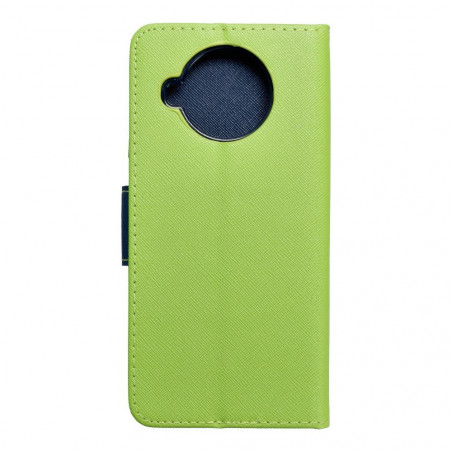 XIAOMI Mi 10T Lite 5G Wallet Cases Fancy Book Lime / Navy