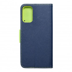 XIAOMI Poco M3 Pro 5G Wallet Cases Fancy Book Navy / Lime 