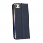 Apple iPhone 7 Wallet Cases LUNA Book Gold Elegant  Navy blue 