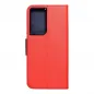 Samsung Galaxy S21 Ultra 5G Wallet Cases Fancy Book Red / Navy 