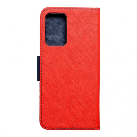 Samsung Galaxy A52 LTE Wallet Cases Fancy Book Red / Navy 