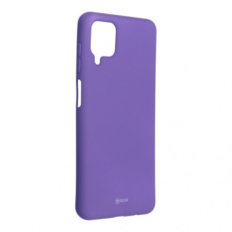 Samsung Galaxy A12 Case Roar Colorful Jelly Purple