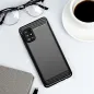 Samsung Galaxy A51 LTE Case Carbon Elegant  Black 