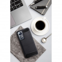 Apple iPhone XS Case Carbon Elegant  Black 