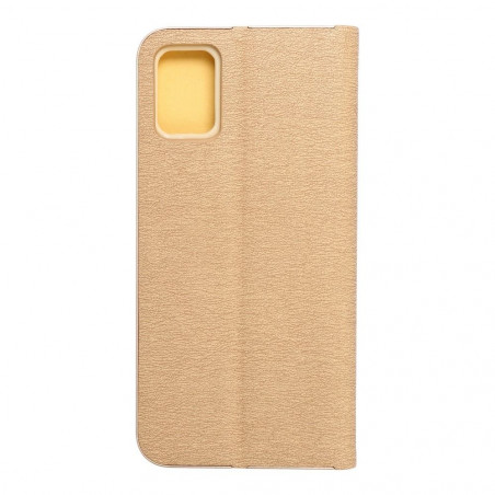 Samsung Galaxy A51 LTE Wallet Cases LUNA Book Gold Elegant  Gold 