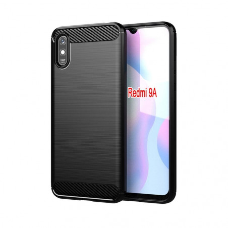 XIAOMI Redmi 9C Case Carbon Elegant  Black 