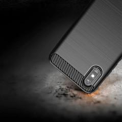 XIAOMI Redmi 9C Case Carbon Elegant  Black 