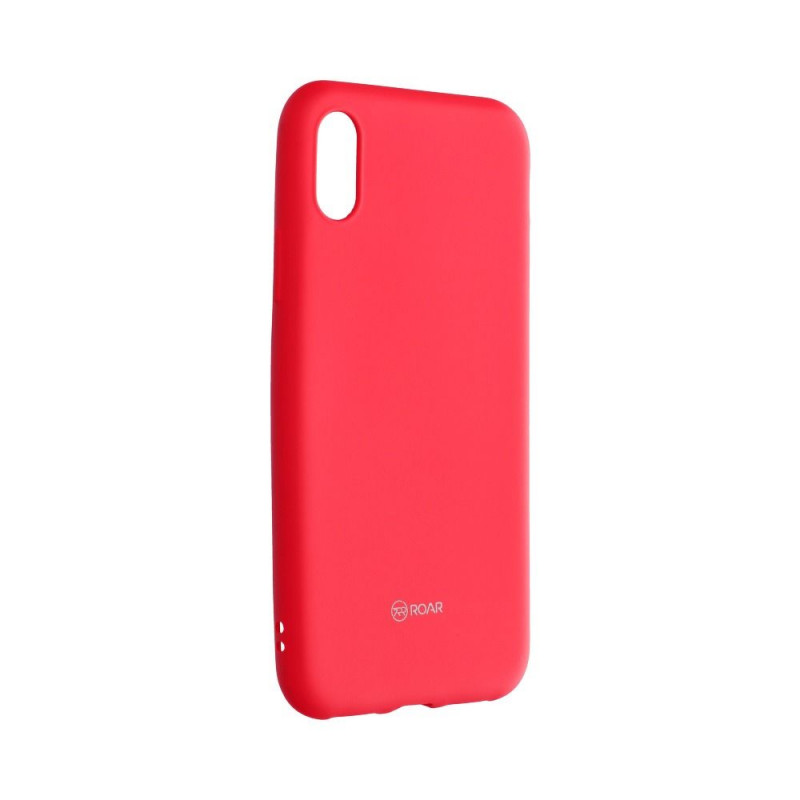 Apple iPhone X Case Roar Colorful Jelly Hot pink 