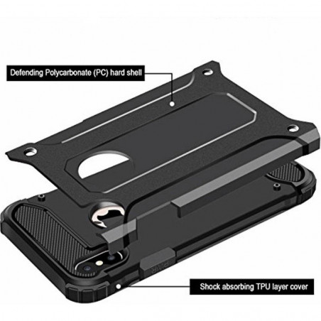 Apple iPhone X Hardened cover Armor Black