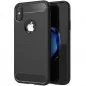 Apple iPhone XS Case Carbon Elegant  Black 