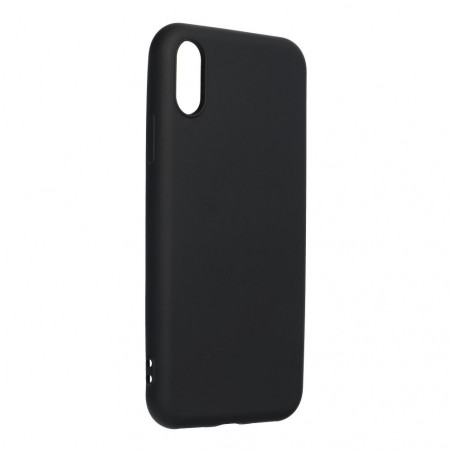 Apple iPhone XS Case Silicone Elegant  Black 