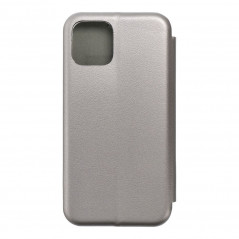 Apple iPhone 11 Pro Wallet Cases Book Elegance Elegant  Grey 