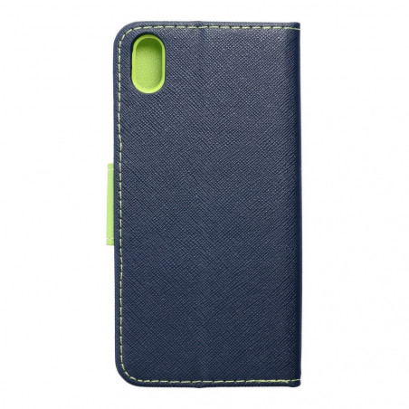 XIAOMI Redmi 7A Wallet Cases Fancy Book Navy / Lime 