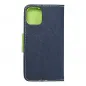 Apple iPhone 12 mini Wallet Cases Fancy Book Navy / Lime 