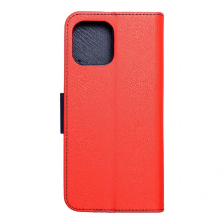 Apple iPhone 12 Pro Max Wallet Cases Fancy Book Red / Navy 