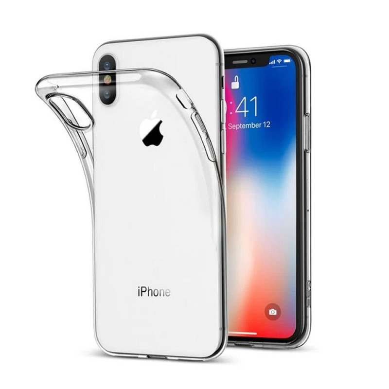 Apple iPhone X Case CLEAR 2mm BOX Transparent 