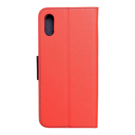 XIAOMI Redmi 9A Wallet Cases Fancy Book Red / Navy 