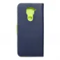 XIAOMI Redmi Note 9 Wallet Cases Fancy Book Navy / Lime 