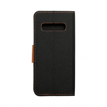 Samsung Galaxy S10 Plus Wallet Cases CANVAS Book Black 