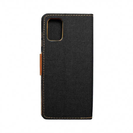 Samsung Galaxy A71 LTE Wallet Cases CANVAS Book Black 