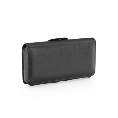 Apple iPhone 12 Univerzálne puzdro, Horizontal holsters Chic VIP Elegant  Black 