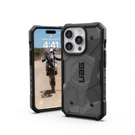 Apple iPhone 15 Pro Case Urban Armor Gear Pathfinder Premium case  MagSAFE  Geo camo 