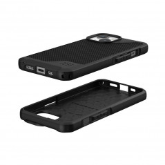 Apple iPhone 15 Case Urban Armor Gear Metropolis LT Premium case  Kevlar black 