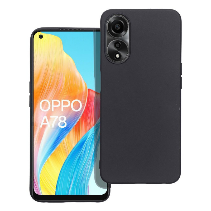 Oppo A78 4G Case MATT Black 